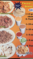 Freddy's Tacos Authentic Mexican Food food