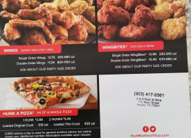 Hunt Brothers Pizza food