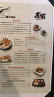 Mt Fuji Hibachi Steakhouse menu