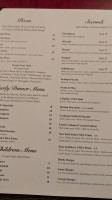 Montano's menu