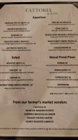 Fattoria E Mare menu