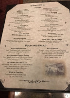 Oberon Grill menu