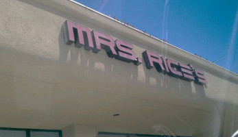 Mrs Rice's inside