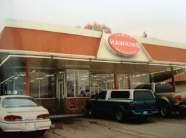 Hawkin's Family outside