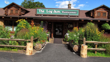 The Log Jam outside