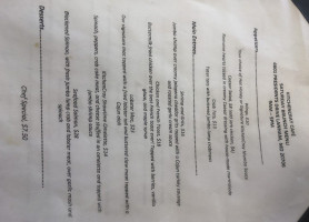 Kitchen Cray Cafe menu