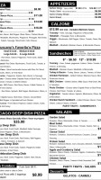 Tuscany Pizzeria Deli menu