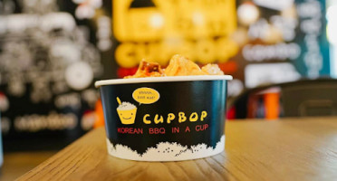 Cupbop Korean Bbq food