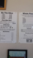 Smug's Pizza menu