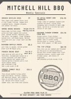 Mitchell Hill Bbq Grill Brew menu