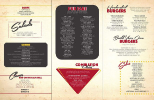 Triangle Pub menu