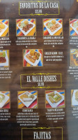 Las Brisas menu