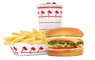 In-n-out Burger food