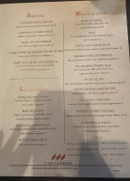 Three Embers menu