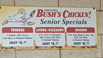 Bush's Fried Chicken food