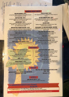 Purple Parrot Grill Beach Haus Biergarten menu