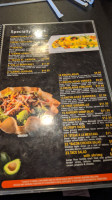 Azteca Mexican And Grill menu