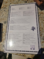 Caló Kitchen Tequila menu