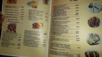 Diez De Mayo menu