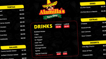 Alamilla's Taco Shop #1 inside