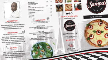 Sampa's Gourmet Pizza Co food