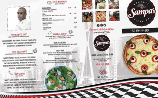 Sampa's Gourmet Pizza Co food