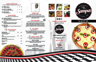 Sampa's Gourmet Pizza Co menu