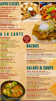 Santa Fe Mexican menu