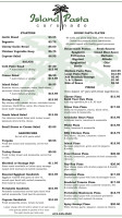 Island Pasta Coronado menu