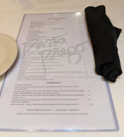 Prego menu