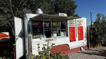 Taos Chicharron Burrito food