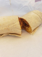 Taos Chicharron Burrito food