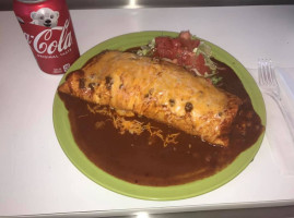 Taos Chicharron Burrito food