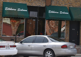 Elkhorn Saloon outside