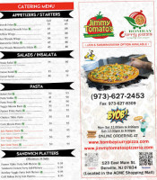 Jimmy Tomato’s Bombay Curry Pizza food