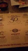 Avila's El Ranchito Seal Beach menu