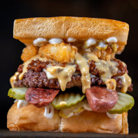 Dog Haus Burgers, Brats, Breakfast Burritos, Beer, Wine food