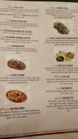 Bangkok Kitchen menu