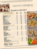 Mario Frank's Pizza Subs food