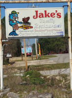 Jake's Family outside