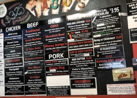 Guerra's Krazy Taco menu