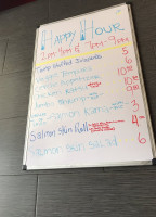 Tuna Sushi menu