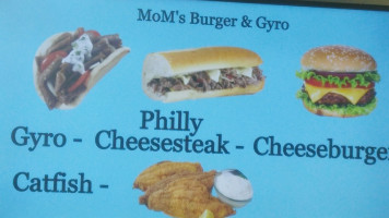 Mom's Burger Gyro food