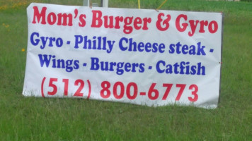 Mom's Burger Gyro outside