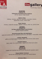 The Gallery menu