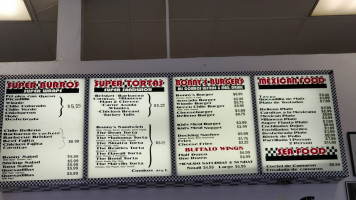 Bonny's Cafe menu