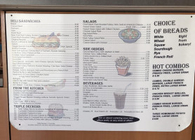 Gary's New York Deli menu