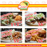 Colima menu