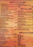 La Malinche menu