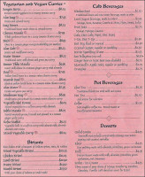 Café Raj menu